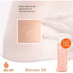 Bio-Oil Skincare Oil - Improve the Appearance of Scars, Stretch Marks and Skin Tone - 1 x 200 ml