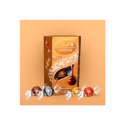 LINDT Lindor Assorted Chocolate Truffles Box  Approx 16 balls 200g Chocolate Truffles with a Smooth Melting Filling Gift Present Easter