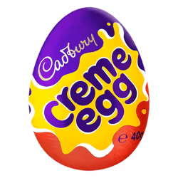 Cadbury Easter Creme Egg Pack of 48 Milk Chocolate Filled With Creamy Filling