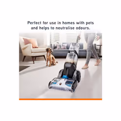 Vax Platinum Professional 1.5 Litre Carpet Cleaner Solution  Deep Cleans and Removes Tough Stains  Neutralises Pet Odours - 1 9-139136, Charcoal