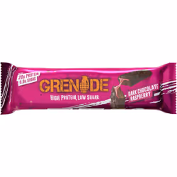 Grenade High Protein Low Sugar Bar  Dark Chocolate Raspberry 12 x 60 g
