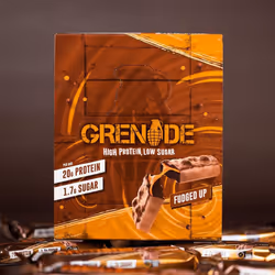 Grenade High Protein Low Sugar Bar  Fudged Up 12 x 60 g