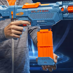 Nerf Elite 2.0 Echo CS-10 Dart Blaster, 24 Nerf Elite Darts, 10-Dart Clip, Outdoor Toys Kids