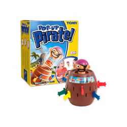 TOMY Pop Up Pirate Classic Children s Action Board Game Family Preschool Kids Game Children 4 5 6 7 8 Year Old Boys Girls Adu ...