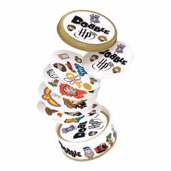 ASMODEE Harry Potter Dobble Card Game  Ages 6+ 2-8 Players 15 Minutes Playing Time Child, Teen, Adult  Adventure