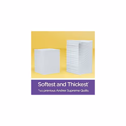 Andrex Supreme Quilts Quilted Toilet Paper ToiletRoll(Packof1)24 Count