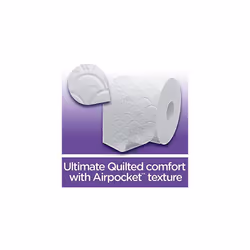 Andrex Supreme Quilts Quilted Toilet Paper ToiletRoll(Packof1)24 Count