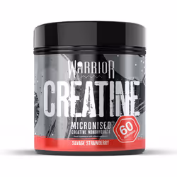 Warrior Creatine Monohydrate Powder  300g Micronised Easy Mixing and Consumption 100% Pure Creatine Proven to Improve Physica ...