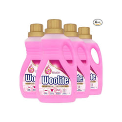 Woolite Laundry Detergent Liquid, 750ml, Pack of 4 For Delicates, Hand & Machine Wash, 48 Washes