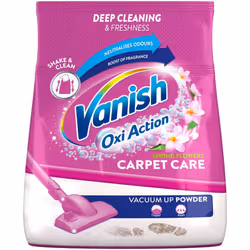 Vanish Carpet Cleaner Upholstery Power Powder Large Area Cleaning Uk