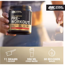 Optimum Nutrition Gold Standard Pre Workout Powder Energy Drink UK