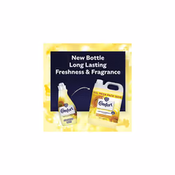 Comfort Sunshiny Days Fabric Conditioner with Stay Fresh technology for 100 days of freshness + fragrance* 160 wash 4800ml