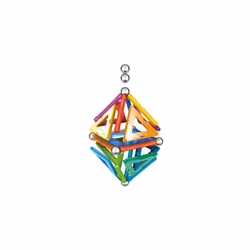 Geomag 370 Rainbow Rainbow-32 pcs, Warm and Cold Colours, 32 Pieces