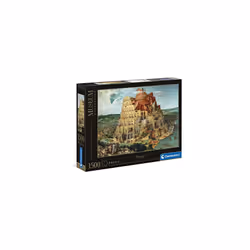 Clementoni 31691 La Torre de Brueguel 1500pcs Bruegel Museum Collection Babel Tower 1500 Pieces, Made in Italy, Jigsaw Puzzle ...