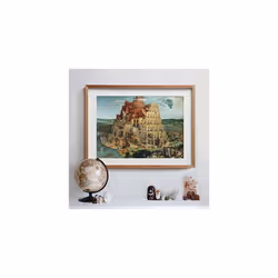 Clementoni 31691 La Torre de Brueguel 1500pcs Bruegel Museum Collection Babel Tower 1500 Pieces, Made in Italy, Jigsaw Puzzle for Adults, Multicolor,