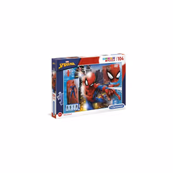 Clementoni - 27118 - Supercolor Puzzle for children-Spider Man-104 Pieces