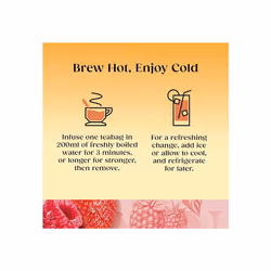 Twinings Strawberry Raspberry Fruit Infusion Flavoured Tea 80 Biodegradable Bags(4 x 20)Caffeine &Sugar Free Herbal Vegan Tea Fruit Flavors Refreshing
