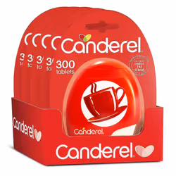 Canderel Sweetener Zero Calorie 300 Tablets - Pack of 5 (1500 tablets)