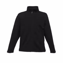 Regatta Mens Plain Micro Fleece Full Zip Jacket (Layer Lite) - 2XL, Black