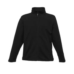 Regatta Mens Plain Micro Fleece Full Zip Jacket (Layer Lite) - 4XL, Black