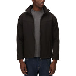 Regatta Professional Mens Uproar Warm Workwear Outdoor Softshell Jacket Coat - S, All Black