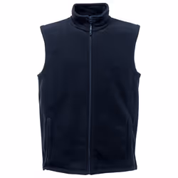 Regatta Mens Micro Fleece Bodywarmer / Gilet - S, Dark Navy