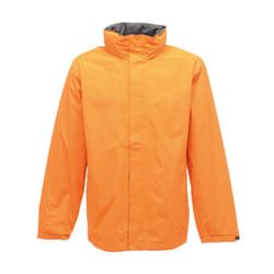 Regatta Mens Standout Ardmore Jacket (Waterproof & Windproof) - M, Sun Orange/Seal Grey