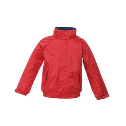 Regatta Kids/Childrens Waterproof Windproof Dover Jacket - 34, Classic Red/Navy