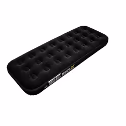 Regatta Flocked Single Air Bed - Black