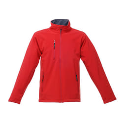 Regatta Mens Hydroforce 3-layer Membrane Waterproof Breathable Softshell Jackets - XL, Classic Red/Black