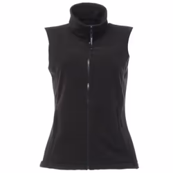 Regatta Womens/Ladies Haber II 250 Series Anti-pill Fleece Bodywarmer / Sleeveless Jacket - 12, Black