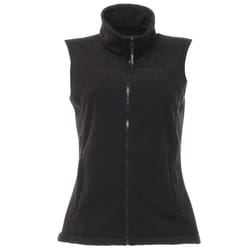 Regatta Womens/Ladies Haber II 250 Series Anti-pill Fleece Bodywarmer / Sleeveless Jacket - 20, Black