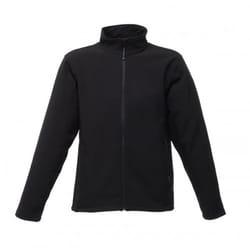 Regatta Reid Mens Softshell Wind Resistant Water Repellent Jacket - M UK, Black