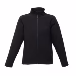 Regatta Reid Mens Softshell Wind Resistant Water Repellent Jacket - L UK, Black