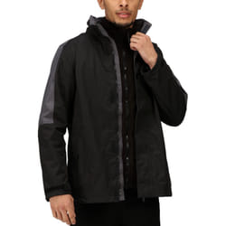 Regatta Professional Mens Defender III Waterproof 3 IN 1 Jacket Coat - 3XL, Black/Seal Grey