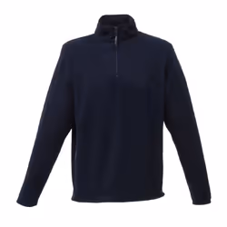 Regatta Mens Micro Zip Neck Fleece Top (170 GSM) - S, Dark Navy
