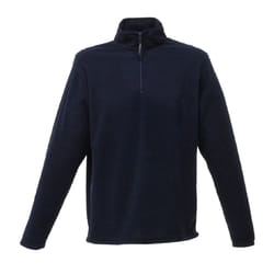 Regatta Mens Micro Zip Neck Fleece Top (170 GSM) - S, Dark Navy