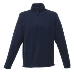 Regatta Mens Micro Zip Neck Fleece Top - 3XL, Dark Navy