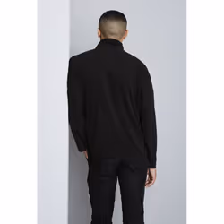 Regatta Mens Micro Zip Neck Fleece Top (170 GSM) - S, Black