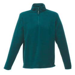 Regatta Mens Micro Zip Neck Fleece Top - S, Bottle Green