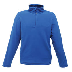 Regatta Mens Micro Zip Neck Fleece Top - 3XL, Royal Blue