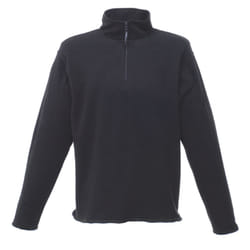 Regatta Mens Micro Zip Neck Fleece Top - 2XL, Seal Grey