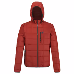 Regatta Mens Danar Water Repellent Warmloft Hooded Jacket - S, Spiced Apple