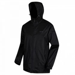 Regatta Mens Pack It III Waterproof Jacket - S, Black