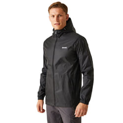Regatta Men's Pack-It III Waterproof Jacket - Black - 3XL