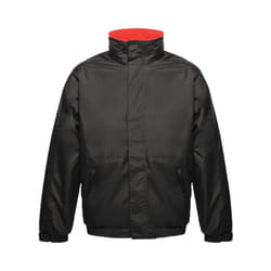 Regatta Dover Waterproof Windproof Jacket (Thermo-Guard Insulation) - 2XL, Black/Classic Red