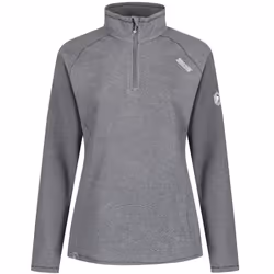 Regatta Great Outdoors Womens/Ladies Montes Half Zip Fleece Top - 18 UK, Dark Light Steel