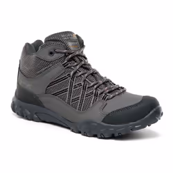 Regatta Kids Edgepoint Mid Boot RRP 60 - Granite/Brandied Apricot, 11