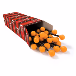 Percussion Plus PP063, Mallets, Plastic, Black, Hard, 6 mm, 220 mm