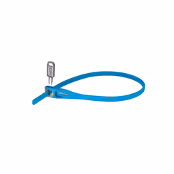 Hiplok Z-Lok cable Lock Single: cyan